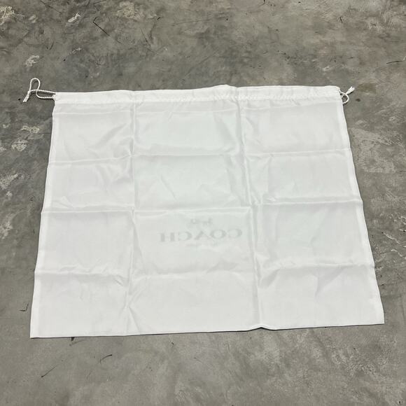 Coach Dust Bag For Handbag Storage 19.5 Inches X 23Inches Drawstring Travel - Picture 3 of 5
